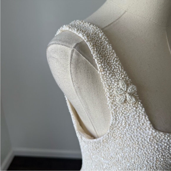 Staud Le Sable Floral Beaded Mini Dress - Picture 8 of 16